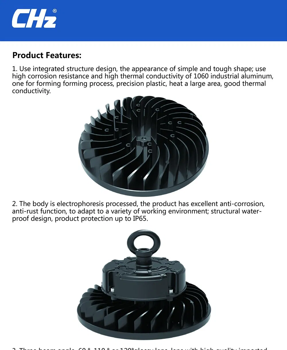 100W UFO with Motion Sensor