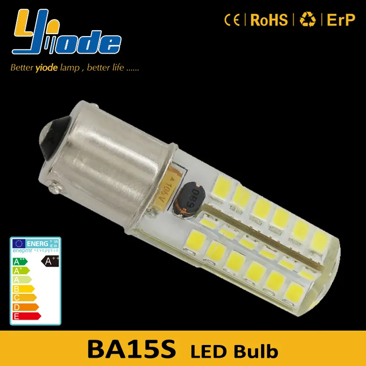 1156 P21W White Silicone Ba15s LED Car Bulb