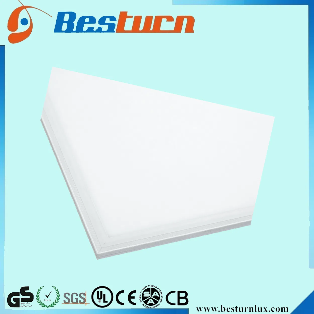 125lm /W 50W UL Indoor Commercial Office LED Ceiling Panel Light 2''x 4'