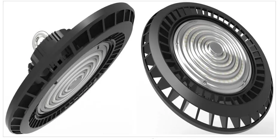 160lm/W 200W High Power Meanwell Driver UFO LED High Bay Light