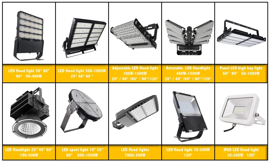 160lm/W 300W 400W 500W LED High Bay Light for Warehouse Sport Court