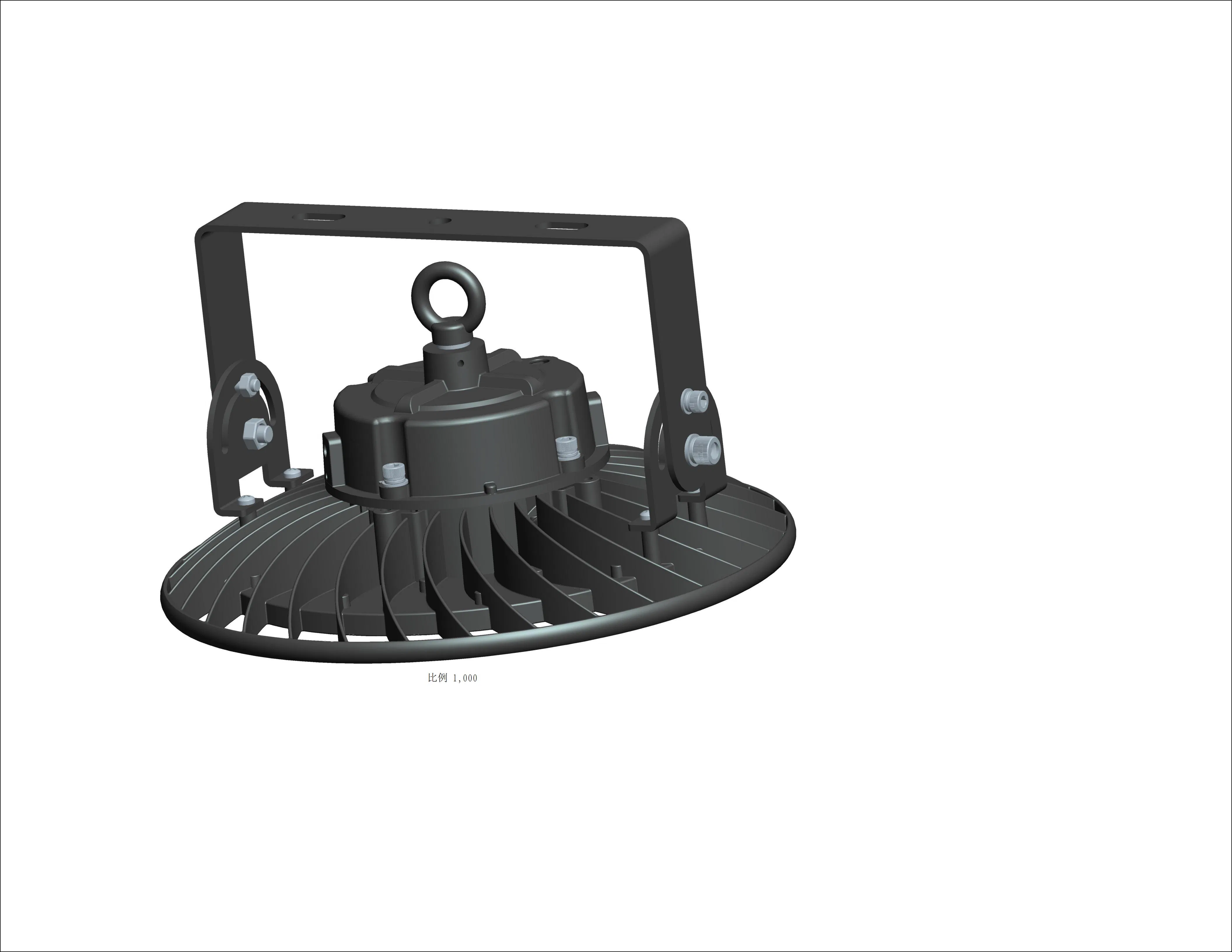 160lm/W LED Industrial Lamp IP65 UFO Highbay 240W Dimmable 5 Years Warranty