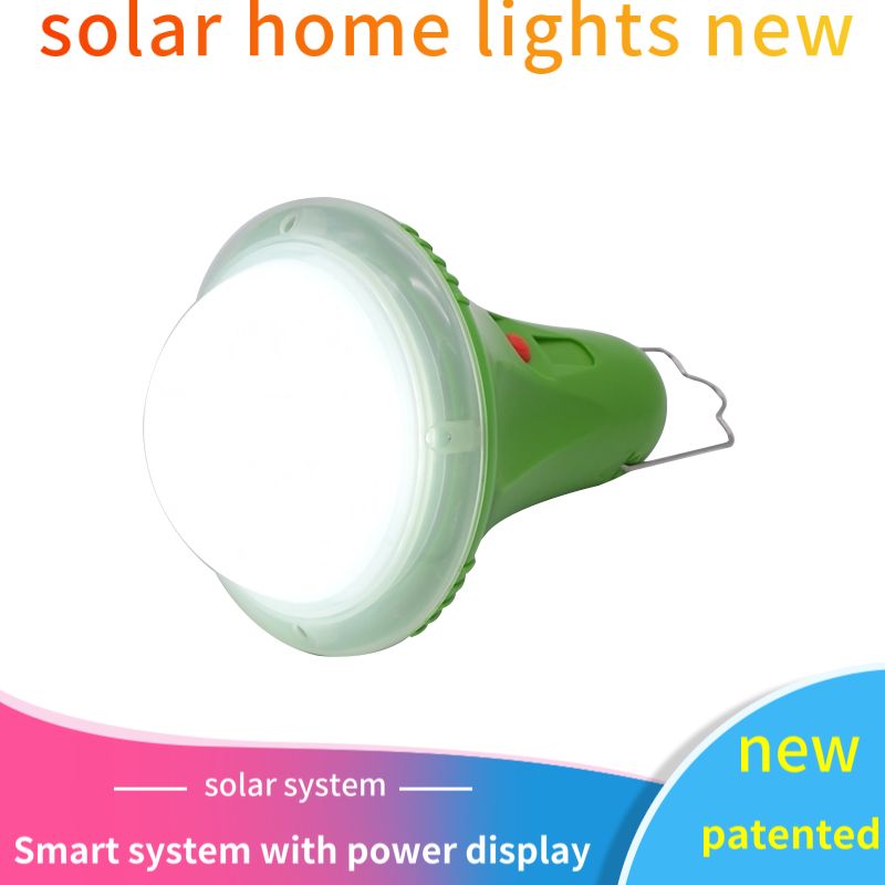 2020 Home Solar Energy System Light Kit Outdoor Camping Remote Control Lamp