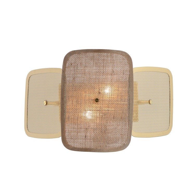 How Can a Dual Bulbs Jute Rustic Wall Light Transform Your Home Ambiance?