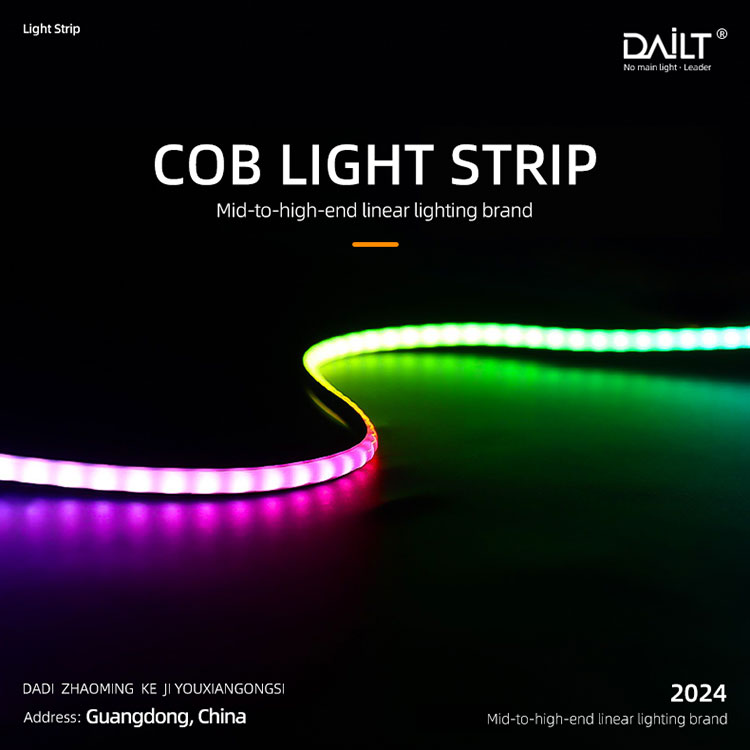 Can a COB Magic Light Strip fix uneven lighting on high ceilings
