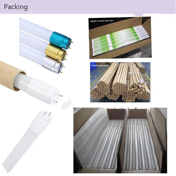 28W 2800lm 1.2m T8 Double-End LED Glass Tube