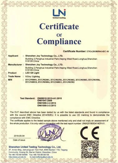 3.2W LED G9 Socket Bulbs 2400K Warmwhite 420lm