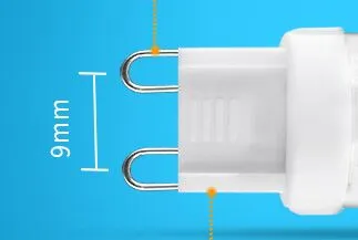 3.2W LED G9 Socket Bulbs 2400K Warmwhite 420lm