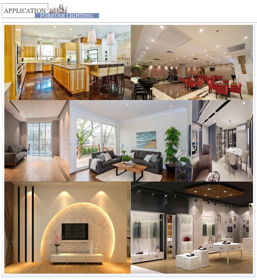45*90*90mm Aluminum COB Round Sqaure Ceiling Light LED Down Lamp