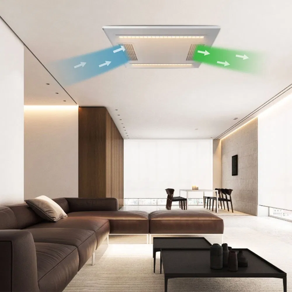 62*62 New Nanometer LED Panel Light UV-C Disinfection Light with Switch for Hospital School Office