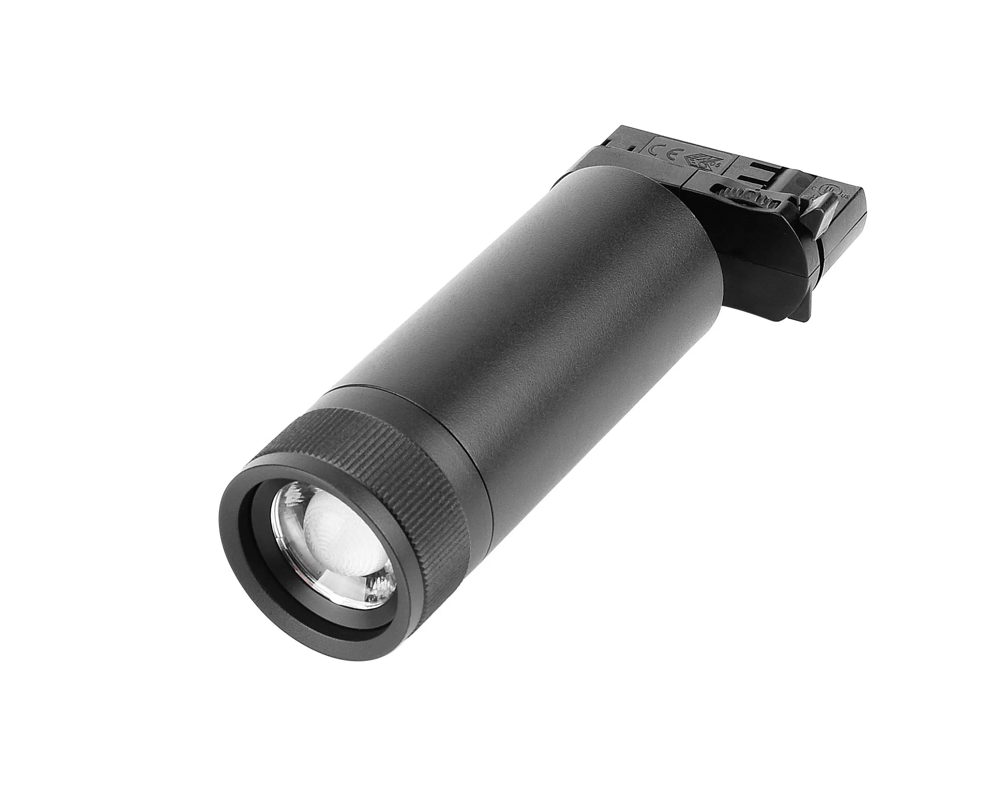 8W Tomi Zoomable Track Lighting 15-55° Adopt 1070 Cold Forge Aluminum