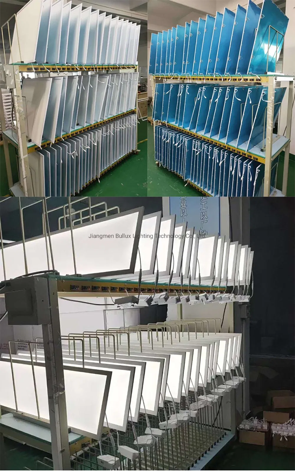 Aluminum Ultra Slim Square Hospital Office School Steel Sheet 40W 60*60 LED Panel Light