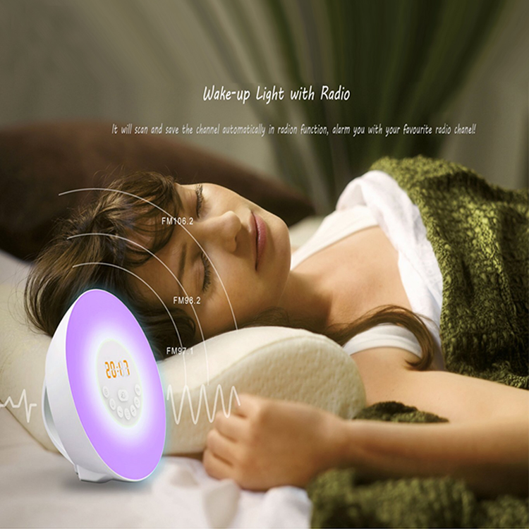 Amazon Most Popular Tuya Smart Nightlight Sleep Trainer - Wake-up Light - Digital Alarm Clock