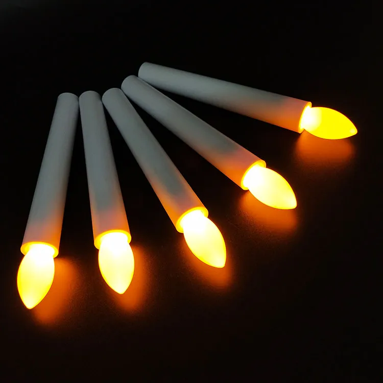 Battery Operate OEM Warm Tealight Church Flameless LED Candle