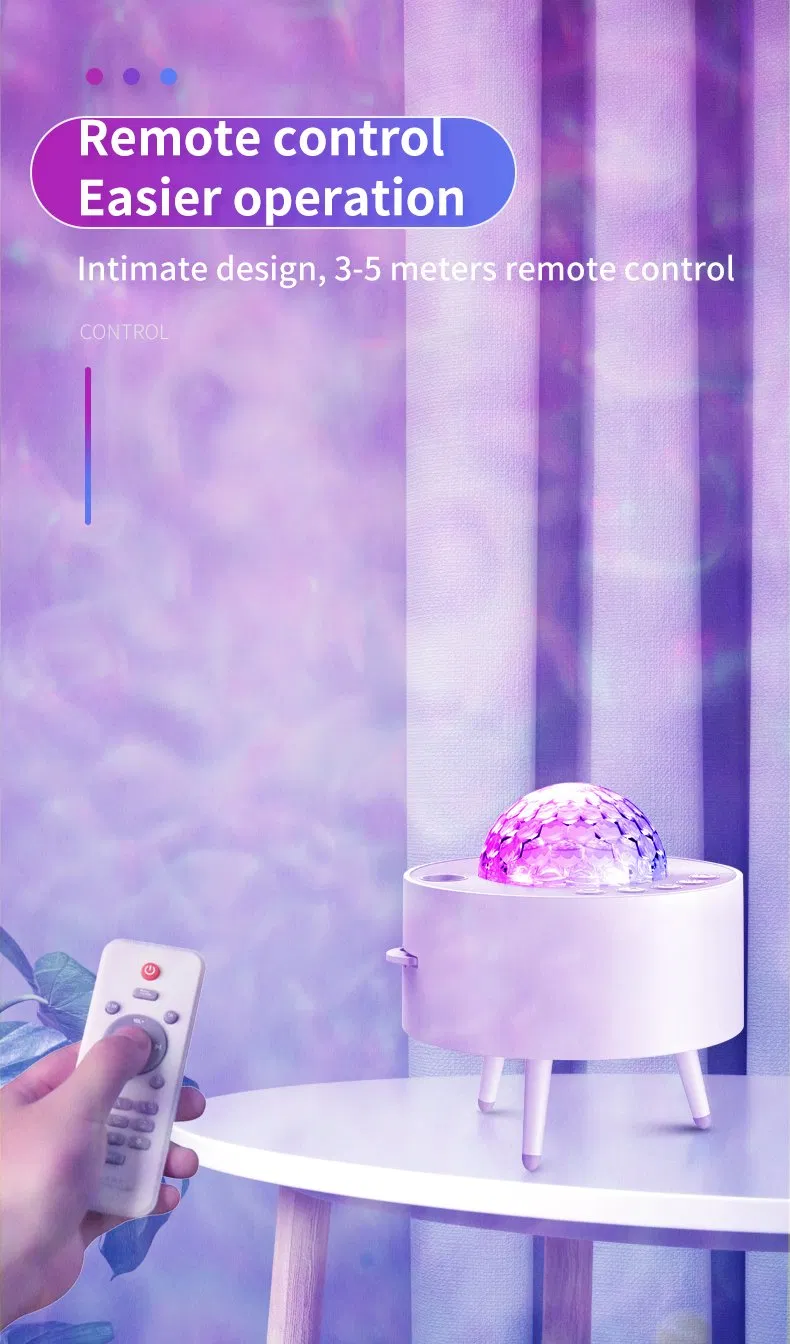 Best Christmas Gift 360 Degree Rotating Projector 2021 Portable USB Music Starry Sky Lamp Bedroom Sleep Light for Kids
