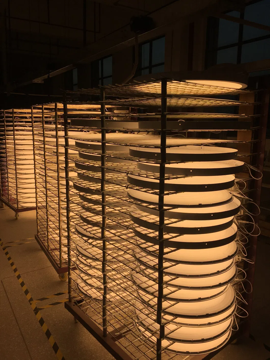 Big Round Edgelit Suspension LED Lamp LED Pendant Panel Lighting