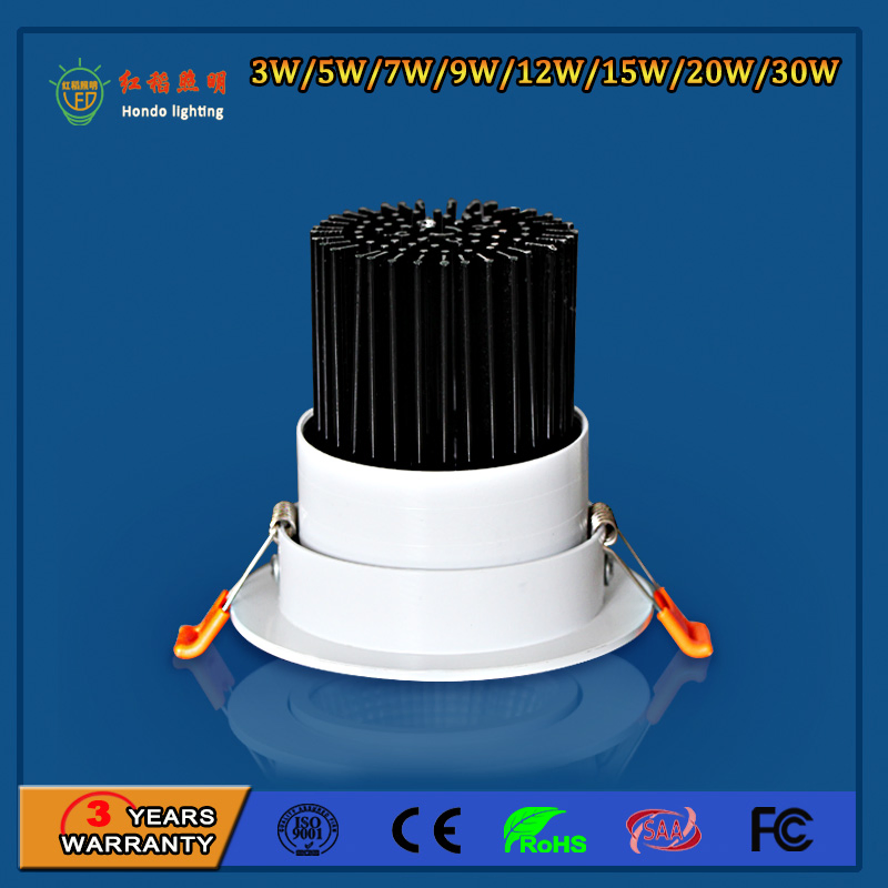 Ce FCC Approved 20W COB Dimmable LED Ceiling Lamp
