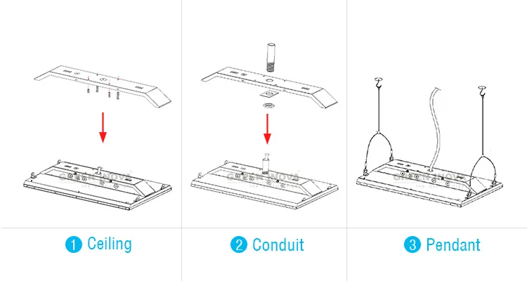 Dlc UL Ce SAA (80W 100W 150W 200W 310W) Industrial LED Light Fixtures Low Linear High Bay Lighting Lamp