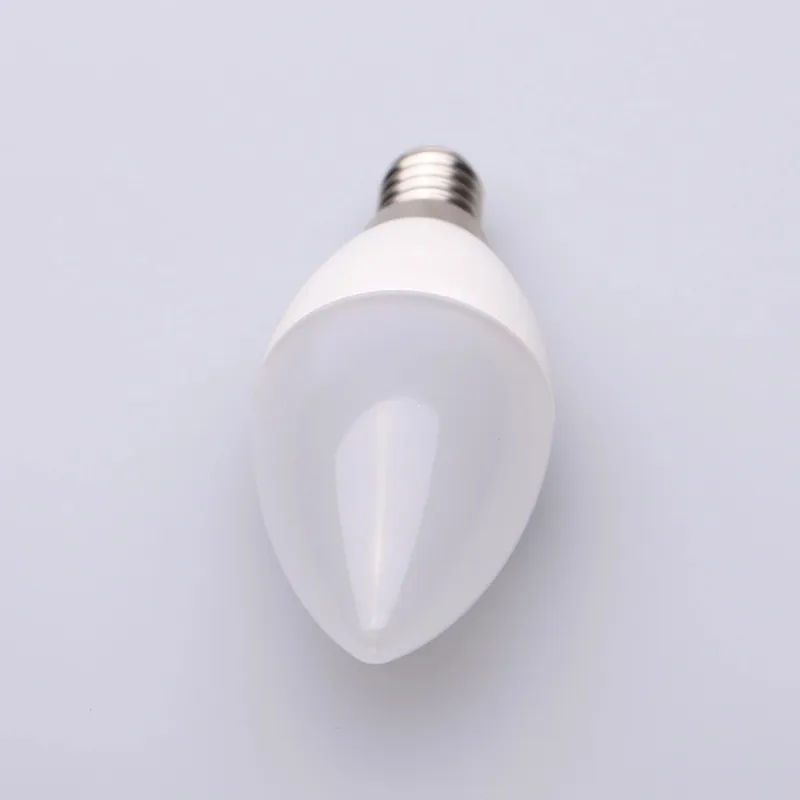 Energy Saving Lamp Bulb LED Candle Bulbs Light C37 C35 5W E14 E27 Base LED Lighting with Ce RoHS Certificates