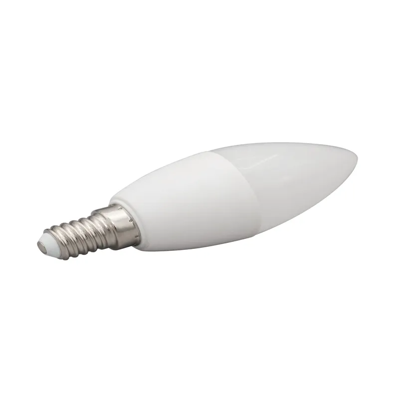Energy Saving Lamp Bulb LED Candle Bulbs Light C37 C35 5W E14 E27 Base LED Lighting with Ce RoHS Certificates