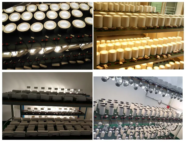 Factory High Quality Ra95 3000K 24 Degree Dali Dimming Flicker Free Black Commercial LED Downlight Ce RoHS SAA