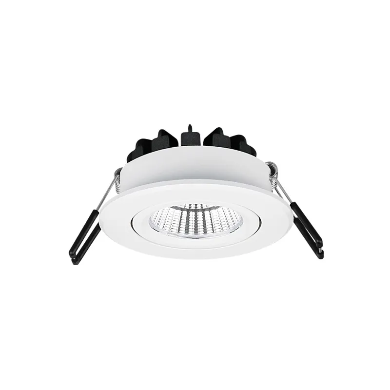 Factory High Quality Ra95 3000K 24 Degree Dali Dimming Flicker Free Black Commercial LED Downlight Ce RoHS SAA