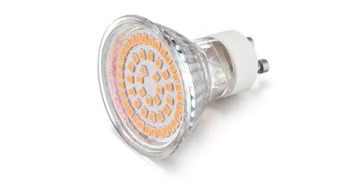 Factory SMD LED Spotlight GU10 Bulb 100-240V 3W 370-390lm