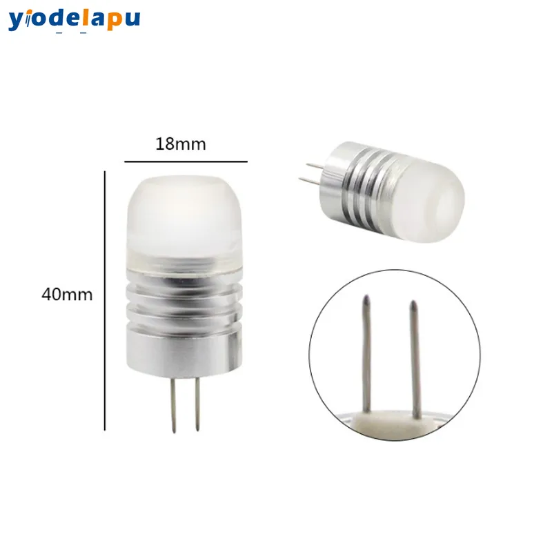 G4 Bi Pin Decorated Lighting 10-30V Aluminum LED Bulb