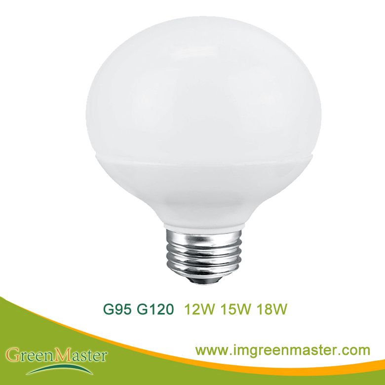 G95/120 12W 15W 18W Plastic Aluminum LED Bulb