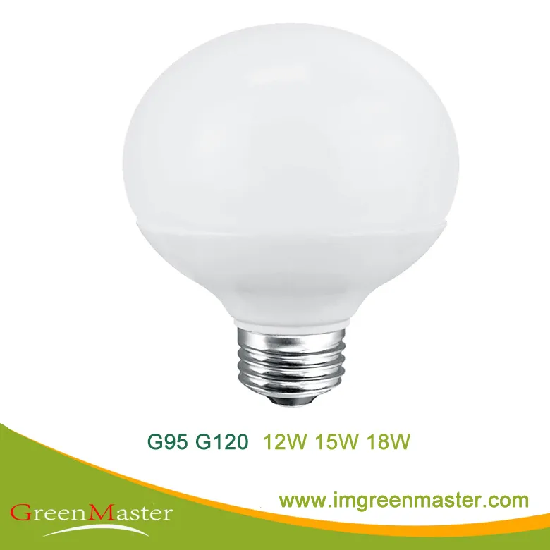 G95 /120 12W 15W 18W Plastic Aluminum LED Bulb