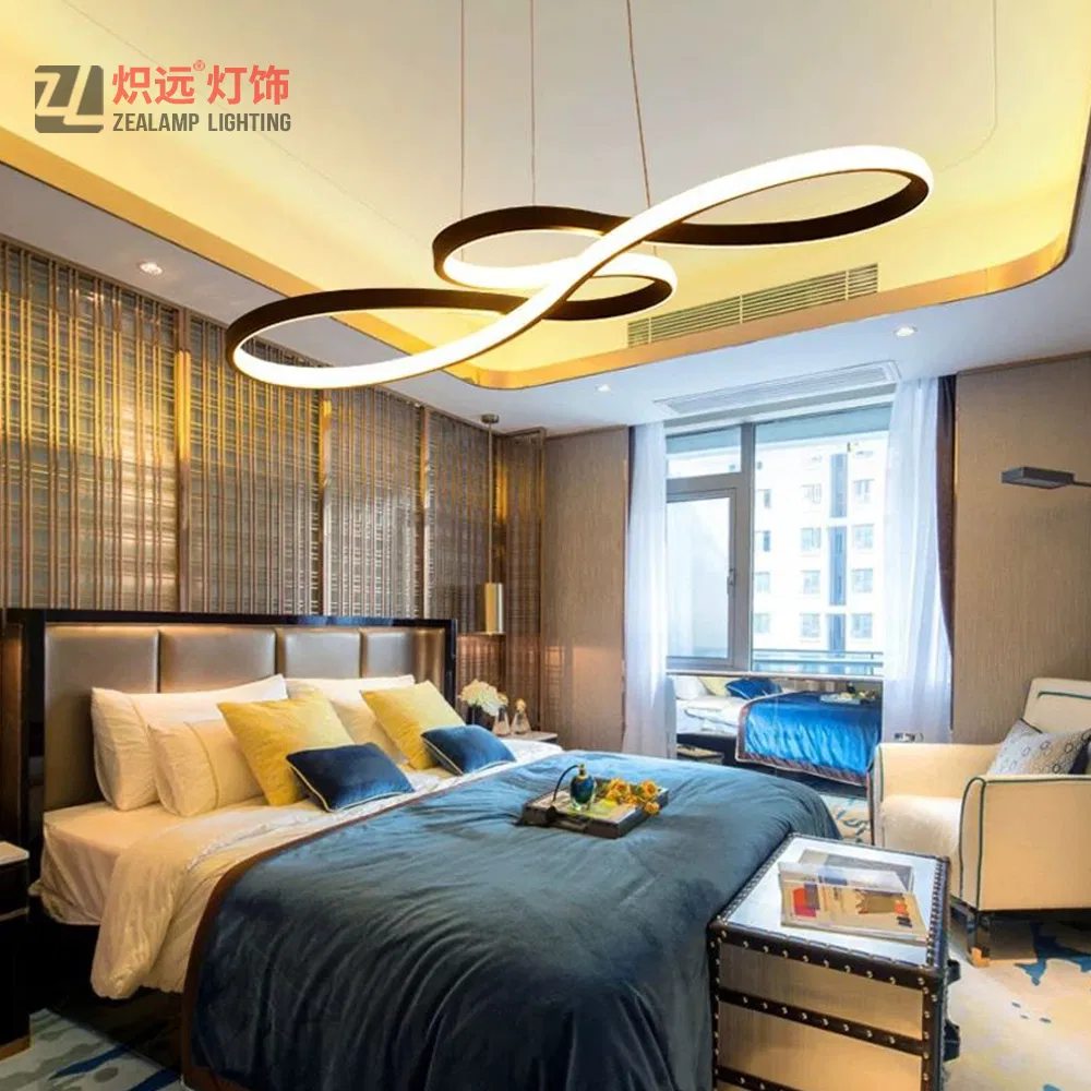 Hanging Aluminum Chandelier LED Pendant Lamp