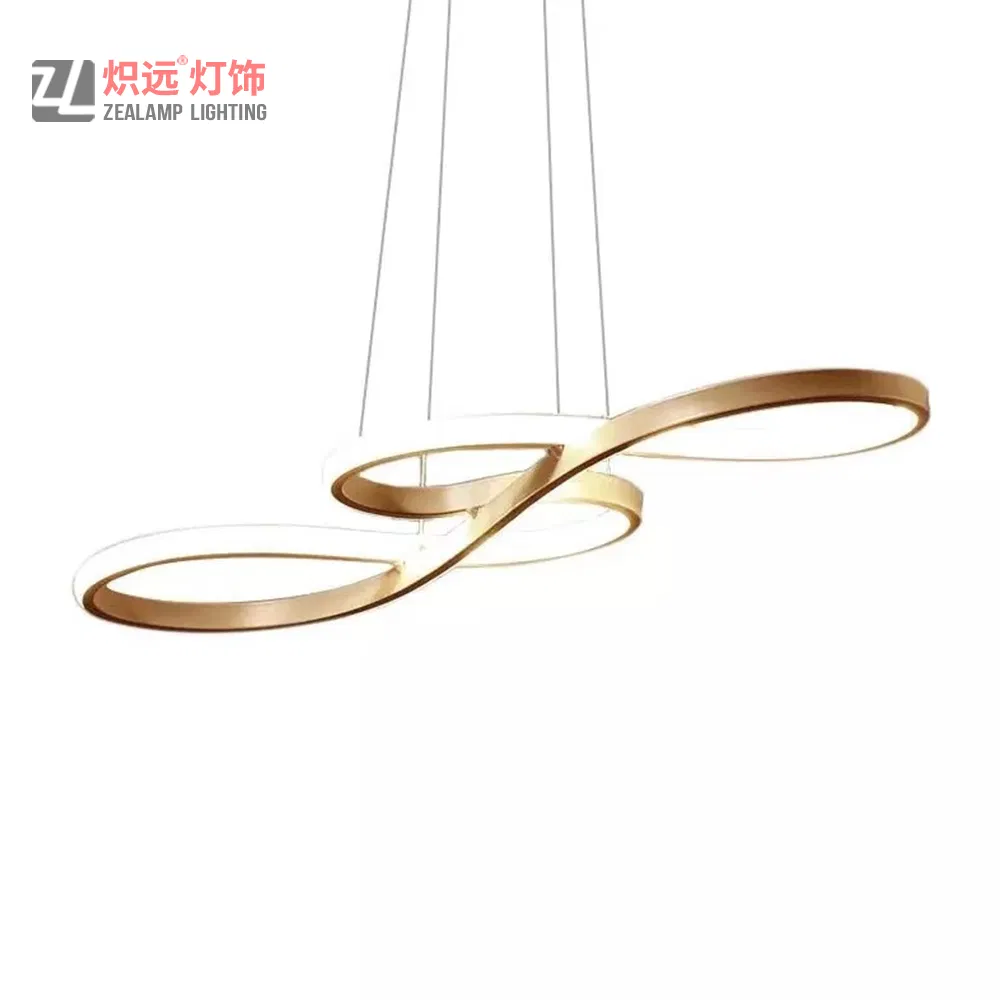 Hanging Aluminum Chandelier LED Pendant Lamp