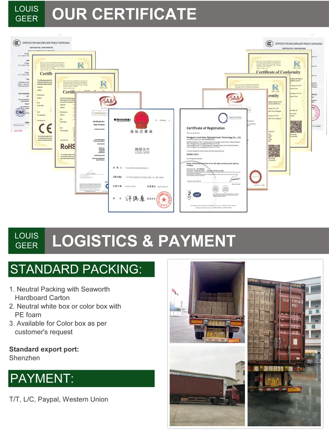 High Quality Embedded Decoration Frame 10W 20W Dimmable LED Down Light with Emergency Backup Battery