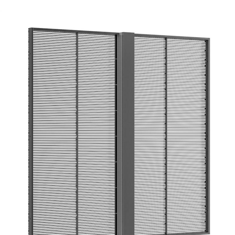 LED micro-grating screen