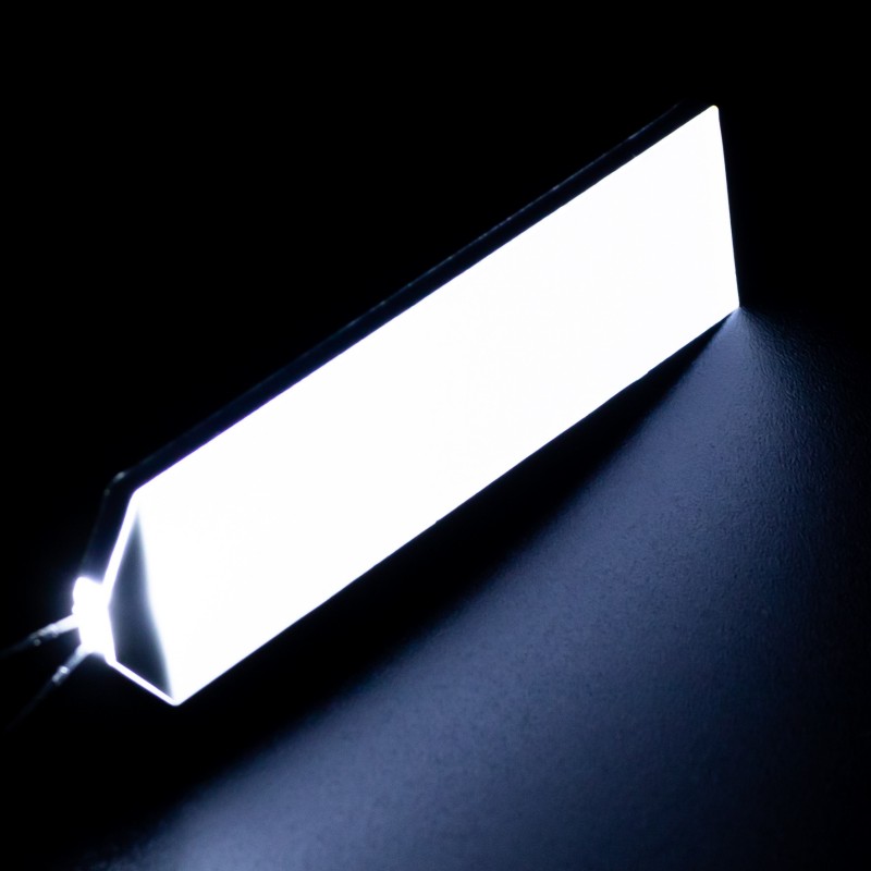 High Brightness Side Entry Lighting Optics Light Guides