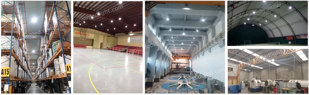 IP65 Waterproof 100W 200W 150W LED Flat Bay Lamp