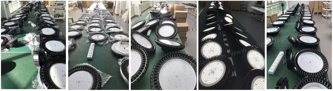 IP65 Waterproof 100W 200W 150W LED Flat Bay Lamp