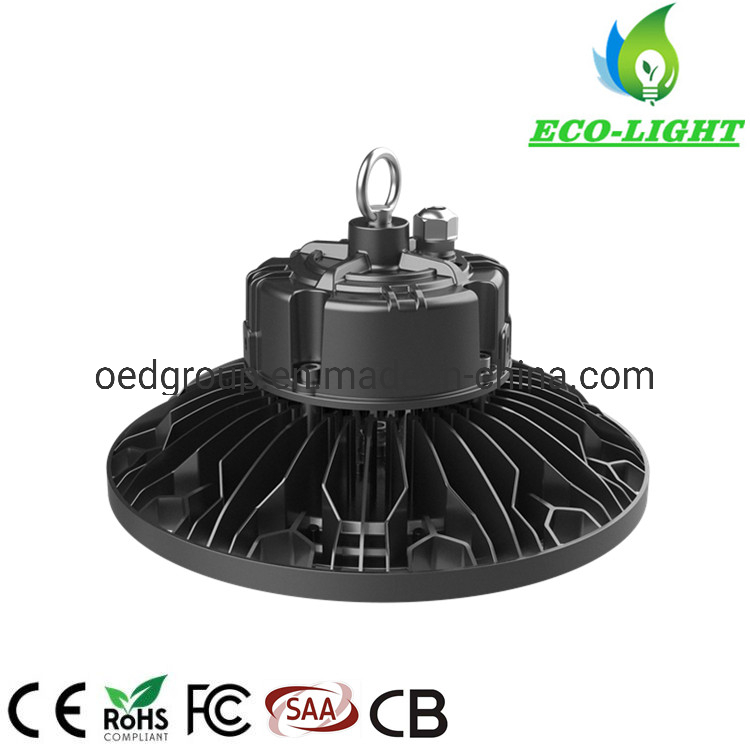 IP66 150lm/W Highbay Lights 5 Years Warranty 100W SMD UFO LED High Bay Light