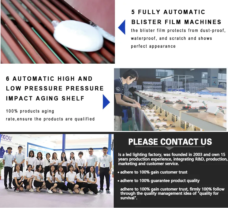 Keou Patent TUV CB Ce Tricolor Smart Dimmable LED Lamp 3D LED Light Adjustable Panel LED with Frameless