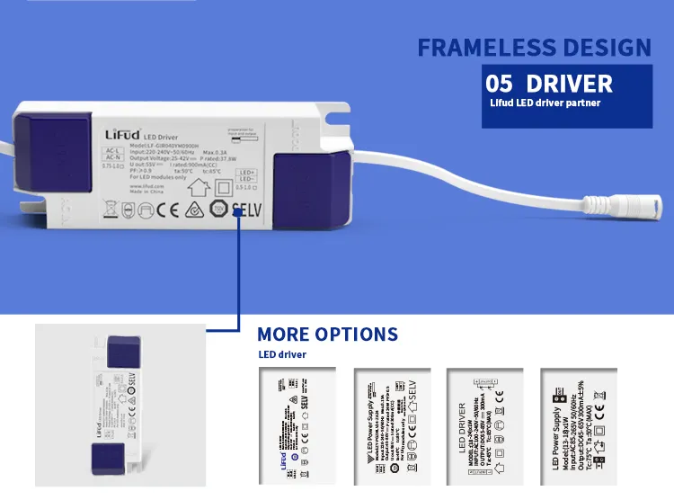 Keou Patent TUV CB Ce Tricolor Smart Dimmable LED Lamp 3D LED Light Adjustable Panel LED with Frameless
