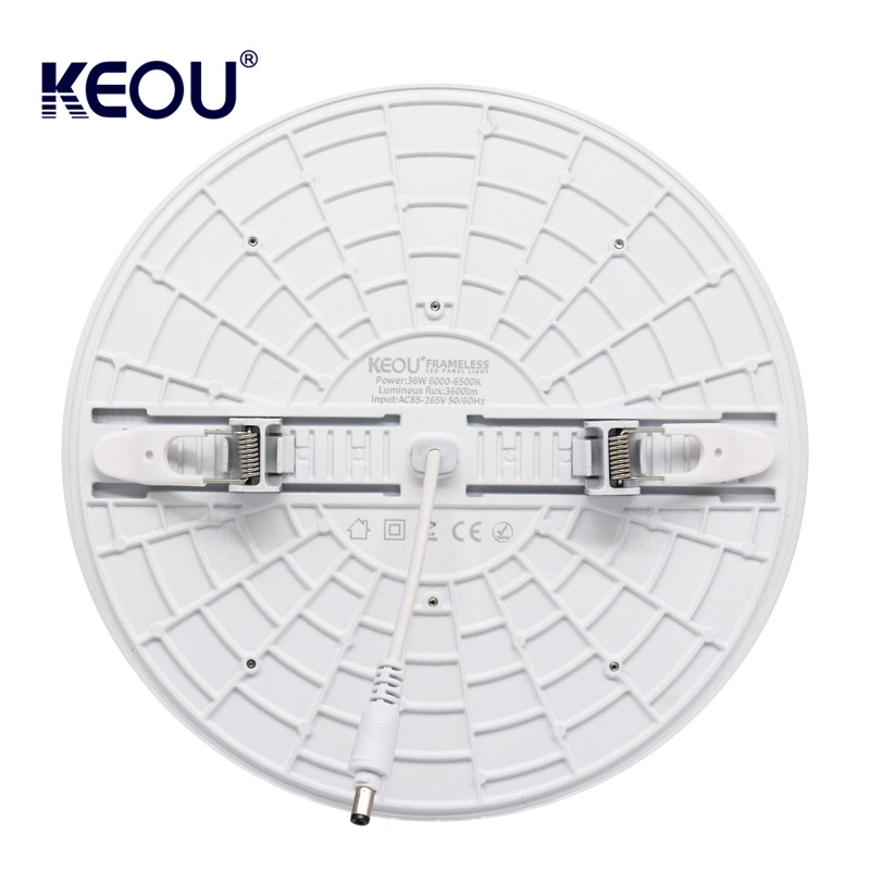 Keou Patent TUV CB Ce Tricolor Smart Dimmable LED Lamp 3D LED Light Adjustable Panel LED with Frameless