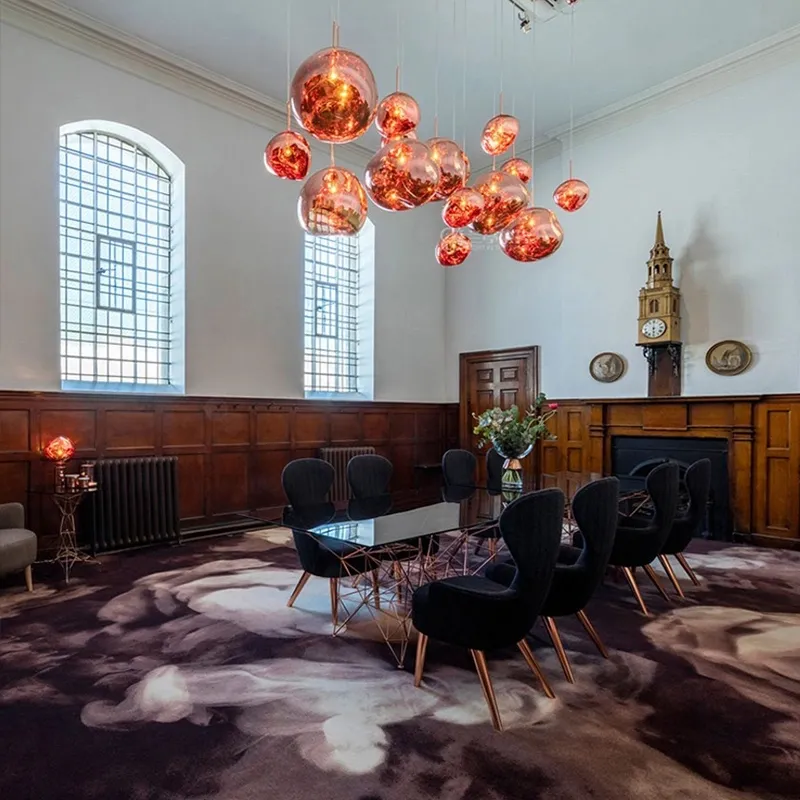 Lava Lamp Melt LED Pendant Light Suspension Lighting Decorative Chandelier