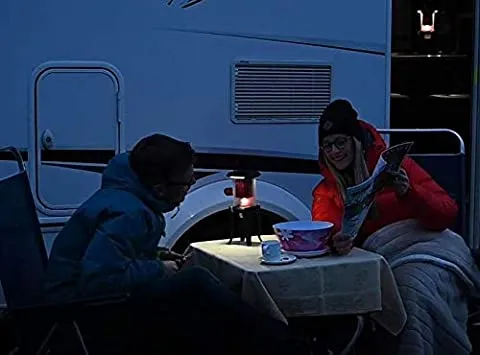 LED Camping Lanterns Suitable for Emergency Lighting Storm Blackout Outdoor Portable Lanterns Can Be Folded