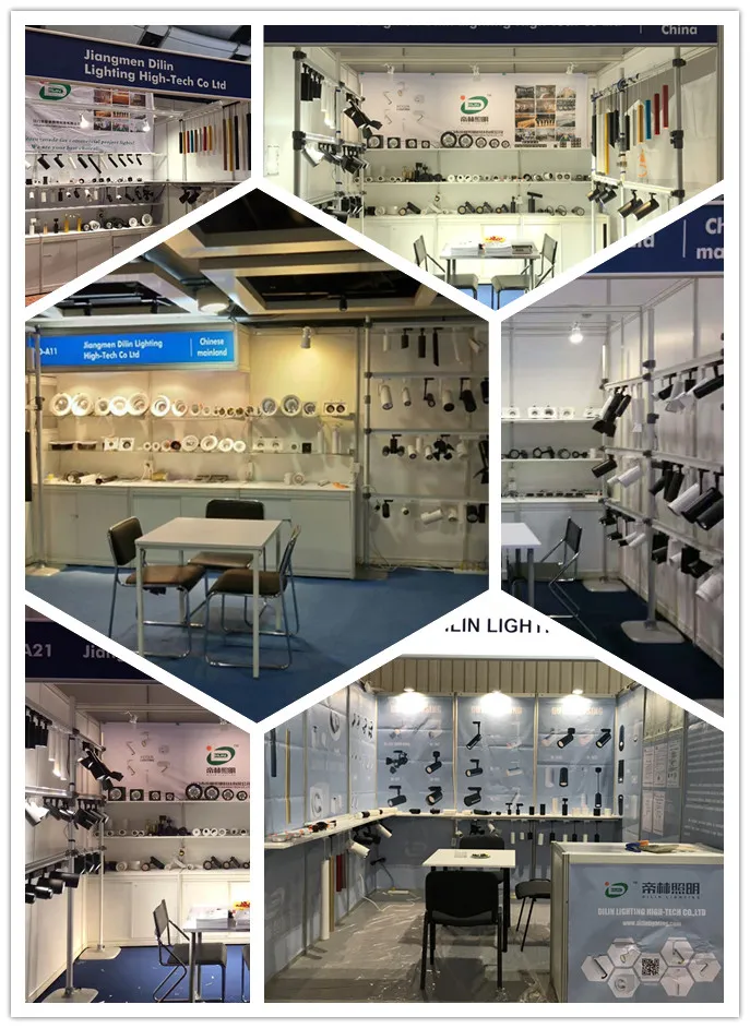 LED COB Track Lights Zoomable LED Track Spotlight Modern LED Track Lights for Museum Lighting