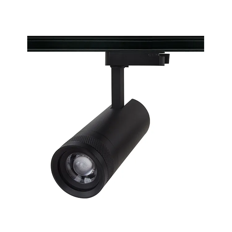 LED COB Track Lights Zoomable LED Track Spotlight Modern LED Track Lights for Museum Lighting