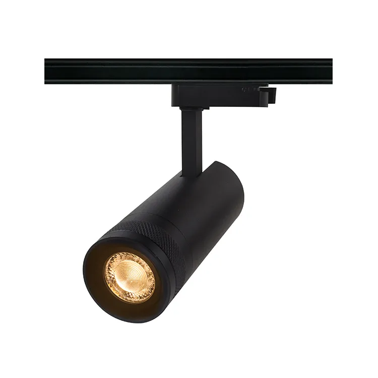 LED COB Track Lights Zoomable LED Track Spotlight Modern LED Track Lights for Museum Lighting