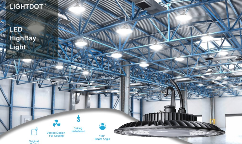 LED Dimmable 5000K 21, 000lm UFO High Bay Light