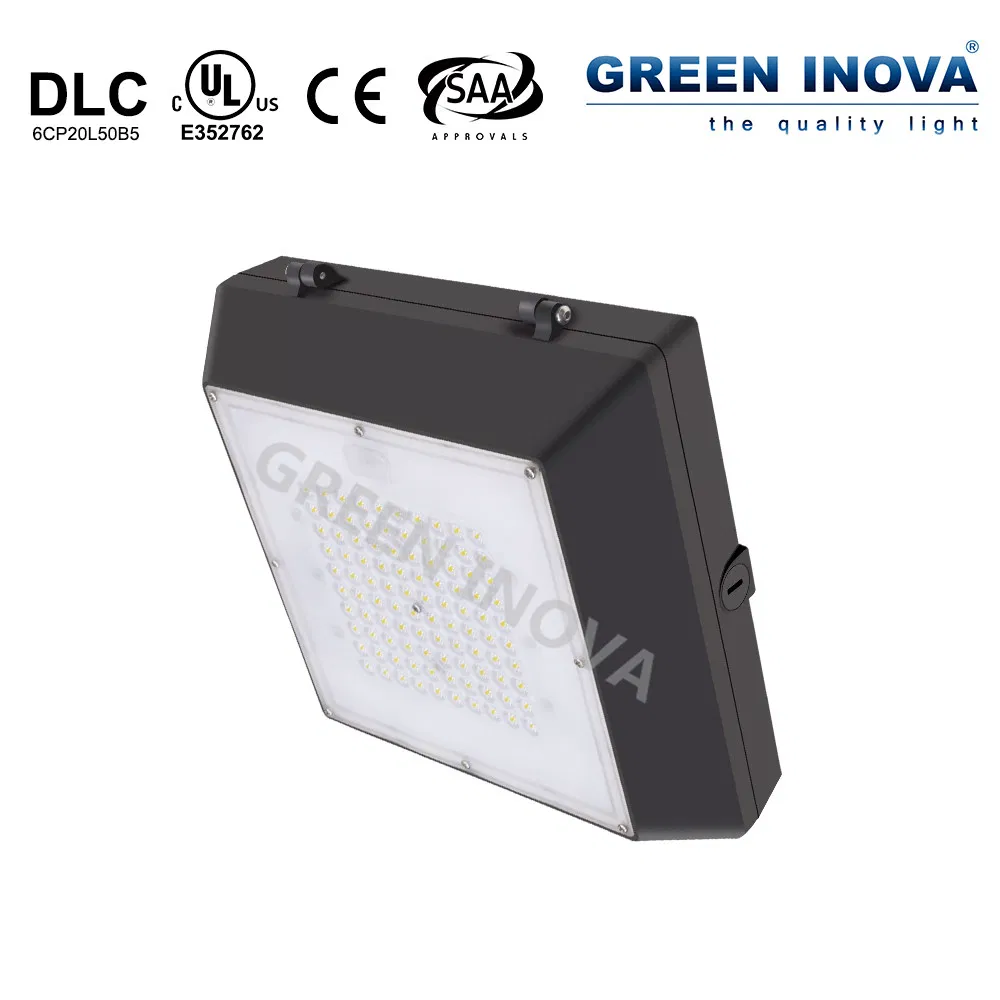 LED Emergency Gas Station Private Label Lighting Garage Canopy Indoor Motion Sensor Light Fixture Lamp Dlc UL cUL SAA Ce (20W 30W 40W 55W 80W)