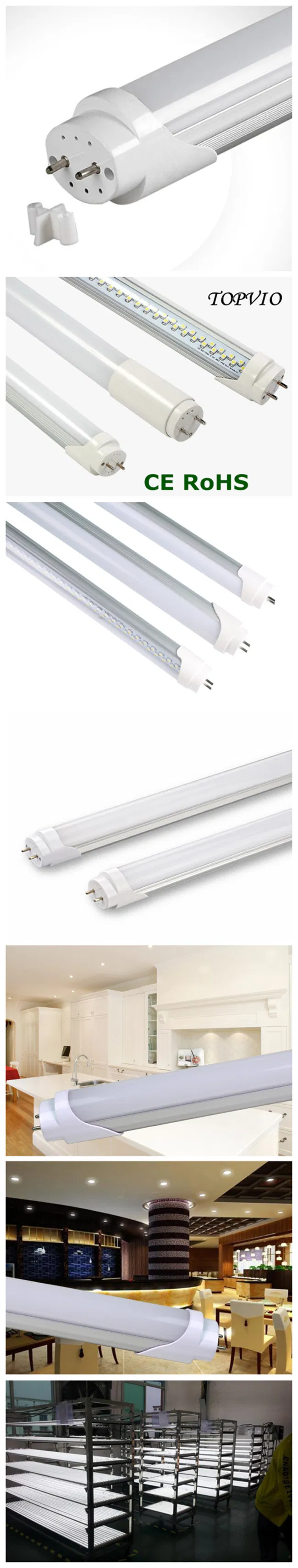 LED Fluorescent Tube Manufacturer 18W T8 LED Tube for Supermarket