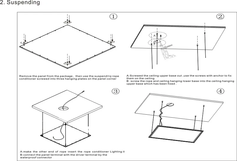 LED Panel 20/25/30/32/35/36/40/50/60/70/72/75W 297*297mm/603*603mm/300*1213mm/603*1213mm UL/cUL/Dlc4.2/ETL/Dlc Approved 130lm/W Square Slim Light LED Panel